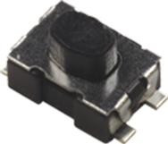 KMR433NG LFG, Switch Tactile N.O. SPST Round Button Gull Wing 0.01A 32VDC 0.2VA 3N SMD T/R