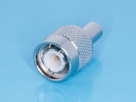 TNC-C58P, Разъем TNC вилка на кабель RG-58, обжимной