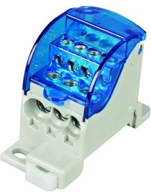 081-07-007, Распределительный блок на DIN-рейку РБЛ "Лесенка"-80 1П 80А (1x16/4x6+2x16) HLT 081-07-007, Распределительный блок на DIN-рейку РБЛ "Лесенка"-80 1П 80А (1x16/4x6+2x16) HLT