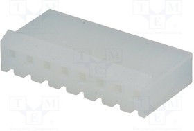 A3960H-08P-1, Вилка, провод-плата, "мама", 3,96мм, PIN: 8, без контактов, 250В, 7А