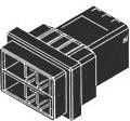 3-179554-3, Headers &amp; Wire Housings 6 POS HOUSING TAB KEY XY