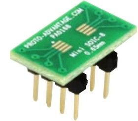 PA0168, Sockets &amp; Adapters Mini SOIC-8 to DIP-8 SMT Adapter