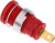 972355101, Red Female Banana Socket, 4 mm Connector, Tab Termination, 25A, 1000V ac/dc, Gold Plating 972355101, Red Female Banana Socket, 4 mm Connector, Tab Termination, 25A, 1000V ac/dc, Gold Plating