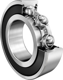 61805-2RSR-HLC Single Row Deep Groove Ball Bearing- Both Sides Sealed 25mm I.D, 37mm O.D