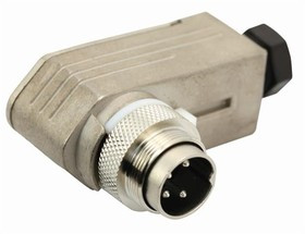 C091 31K006 100 2, Circular DIN Connectors Male 6 Pin R/A cable