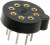 917-93-208-41-005000, IC &amp; Component Sockets TO-100 8PIN
