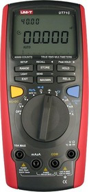 UT71C, Мультиметр цифровой с автоматическим выбором диапазона, true RMS, порт USB UT71C, Мультиметр цифровой с автоматическим выбором диапазона, true RMS, порт USB