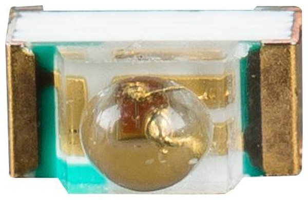 SML-LXIL0603SIC-TR, 1.64X0.84X1.15MM TOP VIEW SMT LED INGAN 630NM RED WATER CLEAR LENS 98AC8478