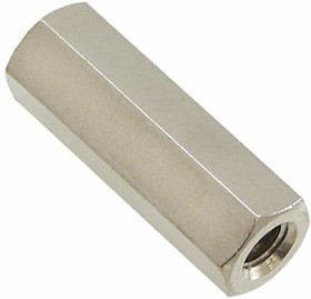 R30-1001502, Standoffs &amp; Spacers M3 x 15mm THREAD HEX BRASS 5mm A/F