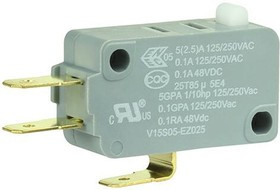 V15S05-EZ025, Basic / Snap Action Switches V Basics