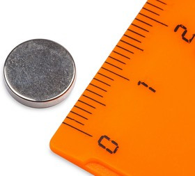 Неодимовый магнит диск 10х2 мм