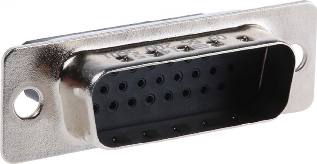 09562005601, D-Sub High Density Connectors 26P MALE CRIMP THRU HOLE