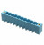 TBP01R1W-508-10BE, Pluggable Terminal Blocks Terminal block, pluggable, w screw lock, 5.08, receptical, 10 pole, blue