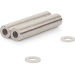 Неодимовый магнит кольцо 10х5х1 мм