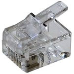 TP6P6C (RJ14) (KLS12-RJ12-6P6C-01), Вилка телефонная