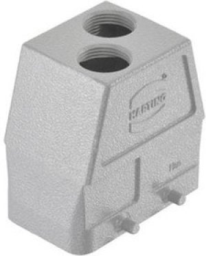09300100460, Heavy Duty Power Connectors METAL HOOD HAN 10B 2 LVR LCKING 09300100460, Heavy Duty Power Connectors METAL HOOD HAN 10B 2 LVR LCKING