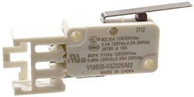 V19S05-V3Z025A02, микропереключатель SPDT лапка 250В 5А Rast 2.5 0.25N
