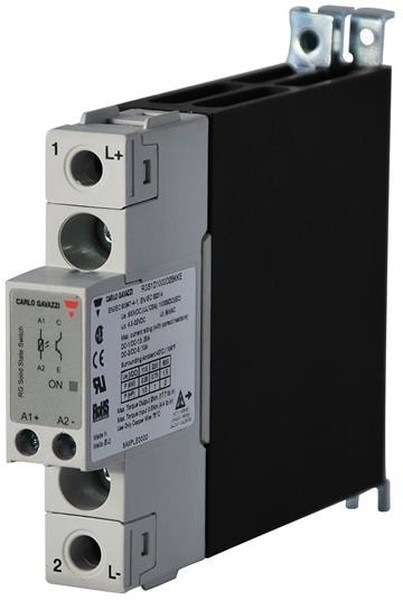 RGC1A60A30KKE, Solid State Relay, 30 A Load, Panel Mount, 600 V ac Load, 190 V dc, 275 V ac Control RGC1A60A30KKE, Solid State Relay, 30 A Load, Panel Mount, 600 V ac Load, 190 V dc, 275 V ac Control