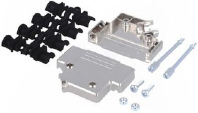 MHD45PK25-K, Корпус: для разъемов D-Sub, D-Sub 25pin, D-Sub HD 44pin, UNC4-40