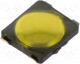 TVAU19NCB, Микропереключатель TACT, Положения 2, 0,05A/12ВDC, SMT, OFF-(ON)