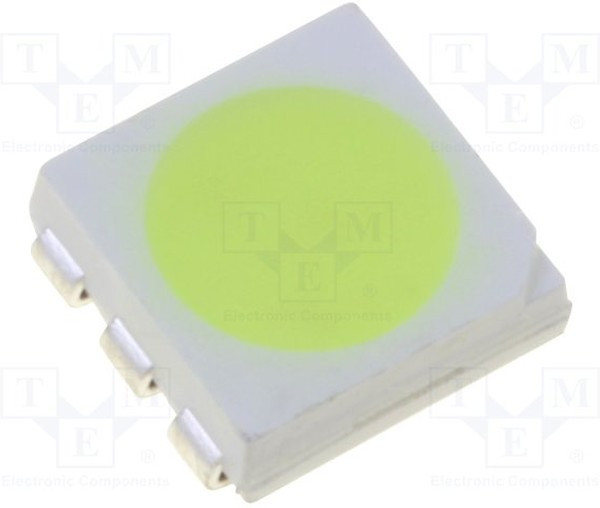 OSB64TS4C1A, LED; SMD; 5050,PLCC6; blue (ice blue); 18?21lm; 5x5x1.5mm; 120°