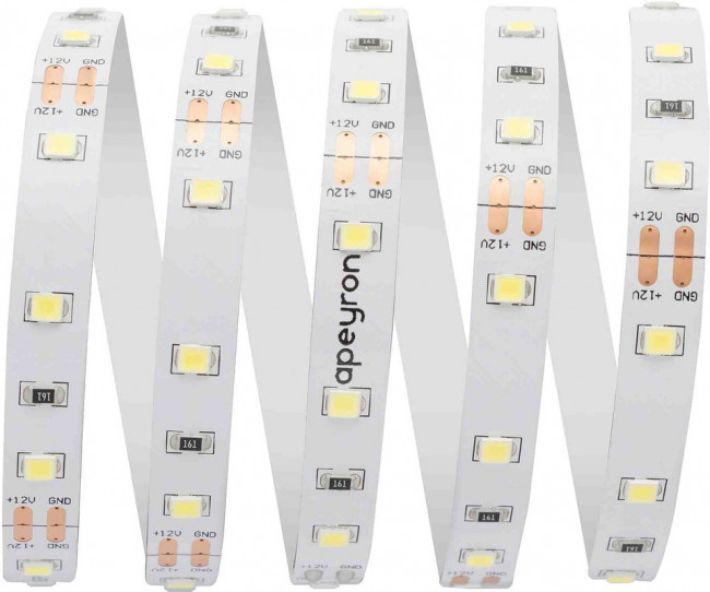 206BL Светодиодная лента в блистере 12В, СТ, 4,8Вт/м, smd3528, 60д/м, IP20, 280Лм/м,подложка 8мм, 3м