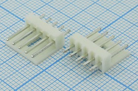 Разъем питания W вилка, контакты 1x 5, шаг P2.54, монтаж на плату, W-05