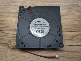 Вентилятор SnowFan YY12032H24B 24V DC 0.60A 120X32 2pin Улитка