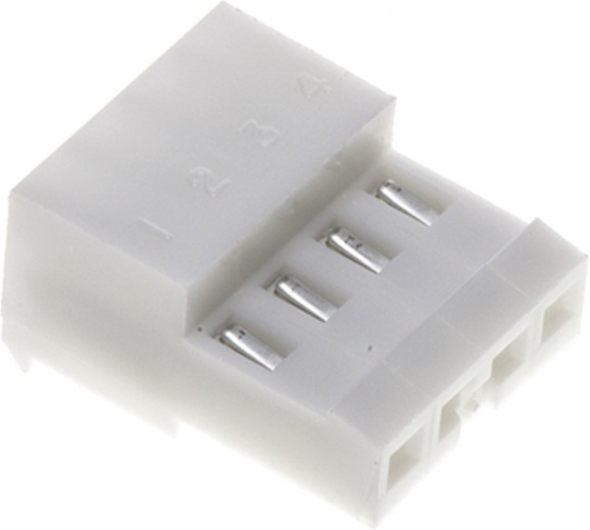 3-640441-4, Разъем типа провод-плата, 24 AWG, 2.54 мм, 4 контакт(-ов), Гнездо, Серия MTA-100, IDC / IDT 3-640441-4, Разъем типа провод-плата, 24 AWG, 2.54 мм, 4 контакт(-ов), Гнездо, Серия MTA-100, IDC / IDT