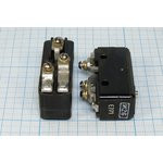 Микропереключатель, размер 50x18 x20, 15А, переключение ON-(ON), размер концевика H23, А802