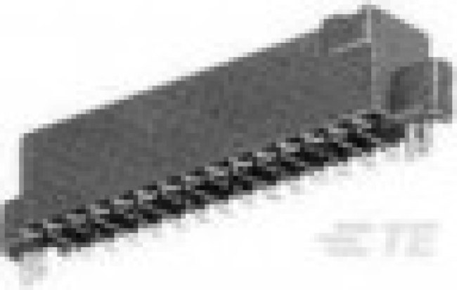 5-104652-2, Board to Board &amp; Mezzanine Connectors 20 POS SMT RECPT VERT DUAL ROW