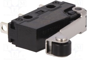 AVT32543AT, Микропереключатель SNAP ACTION, с рычагом (с роликом), SPDT