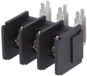 DG66RT-03P-13-00A(H), Зажимная рейка для печатных плат, угловой 90°, 11мм, на PCB DG66RT-03P-13-00A(H), Зажимная рейка для печатных плат, угловой 90°, 11мм, на PCB