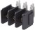 DG66RT-03P-13-00A(H), Зажимная рейка для печатных плат, угловой 90°, 11мм, на PCB DG66RT-03P-13-00A(H), Зажимная рейка для печатных плат, угловой 90°, 11мм, на PCB