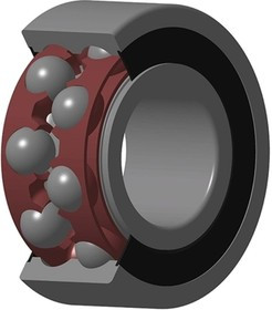 Двухрядный радиально-упорный шарикоподшипник 25x62x25,4 5305.EEG15