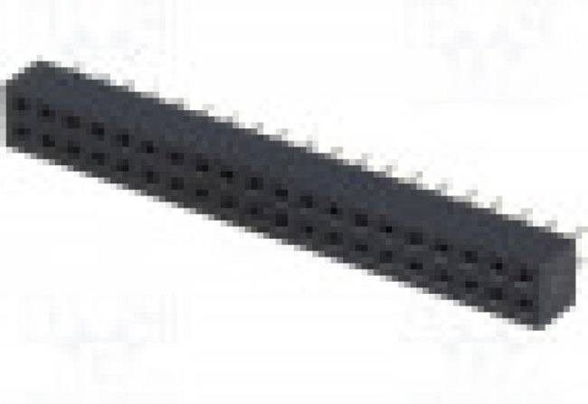 DS1026-05-2X20S8BV, (PBD2-40), Гнездо на плату 2.00мм