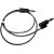 BU-2020-A-36-0, Test lead, 10A, 300V, Black, 90cm Lead Length