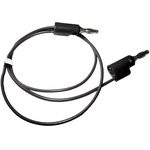 BU-2020-A-36-0, Test lead, 10A, 300V, Black, 90cm Lead Length