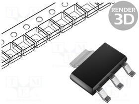 BCP5316QTA, Bipolar Transistors - BJT Pwr Mid Perf Transistor SOT223 T&R 1K BCP5316QTA, Bipolar Transistors - BJT Pwr Mid Perf Transistor SOT223 T&R 1K