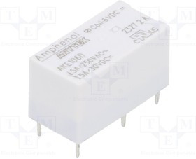 AKE106D00G, Relay: electromagnetic; SPDT; Ucoil: 6VDC; 5A; 5A/250VAC; 5A/30VDC