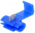 ST-100/B, Быстрый соединитель, IDC, 1,5-2,5мм2, на провод, синий