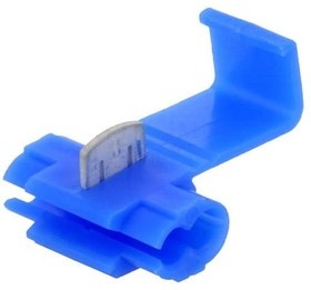 ST-100/B, Быстрый соединитель, IDC, 1,5-2,5мм2, на провод, синий