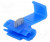 ST-100/B, Быстрый соединитель, IDC, 1,5-2,5мм2, на провод, синий