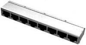 6339169-3, Modular Connectors / Ethernet Connectors 1X8 8/8 R/A 6339169-3, Modular Connectors / Ethernet Connectors 1X8 8/8 R/A