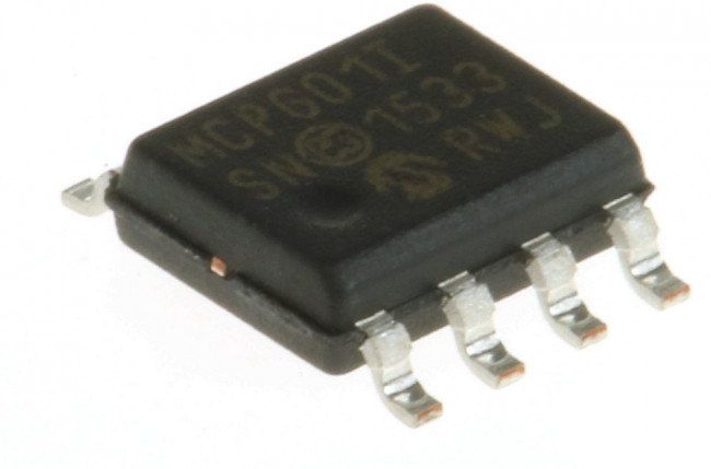 MCP601-I/SN, Микросхема, операционный усилитель, 2,8МГц, 2,7-5,5В, Ch: 1, SO8