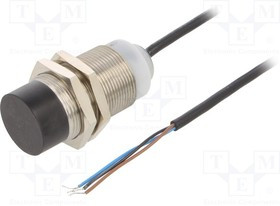 E57G-30UPN22-C2, Датчик: индуктивный; Конф.выхода: PNP / NO; 0-22мм; 10-30ВDC; М30