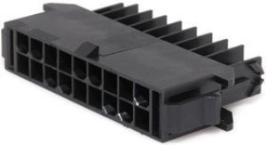 172767-0018, Headers & Wire Housings MINIFIT TPA2 18CKT DR PLG HSG PNL MNT 94V-0 LH 172767-0018, Headers & Wire Housings MINIFIT TPA2 18CKT DR PLG HSG PNL MNT 94V-0 LH
