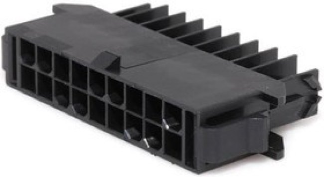 172767-0018, Headers & Wire Housings MINIFIT TPA2 18CKT DR PLG HSG PNL MNT 94V-0 LH 172767-0018, Headers & Wire Housings MINIFIT TPA2 18CKT DR PLG HSG PNL MNT 94V-0 LH