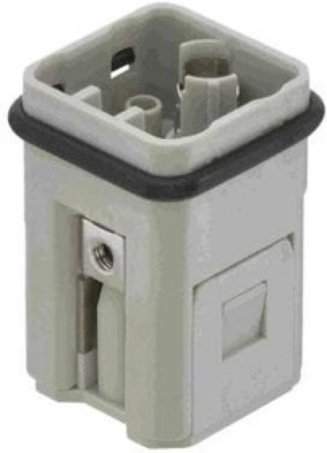 09120123005, Heavy Duty Power Connectors Han Q Hybrid male crimp insert (w/ data element) 09120123005, Heavy Duty Power Connectors Han Q Hybrid male crimp insert (w/ data element)