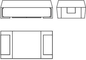 TCTOA0J157M8R, Cap Tant Polymer 150uF 6.3VDC A CASE 20%( 3.2 X 1.6 X 1.6mm) SMD 3216-18 0.2 Ohm 105°